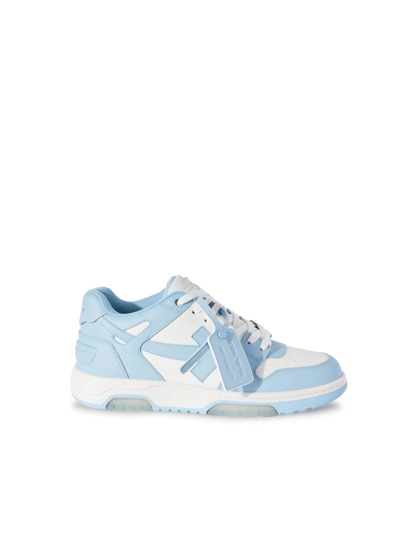 "OFF" SNEAKER BABYBLUE AND WHITE