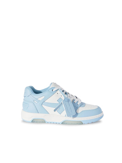 "OFF" SNEAKER BABYBLUE AND WHITE