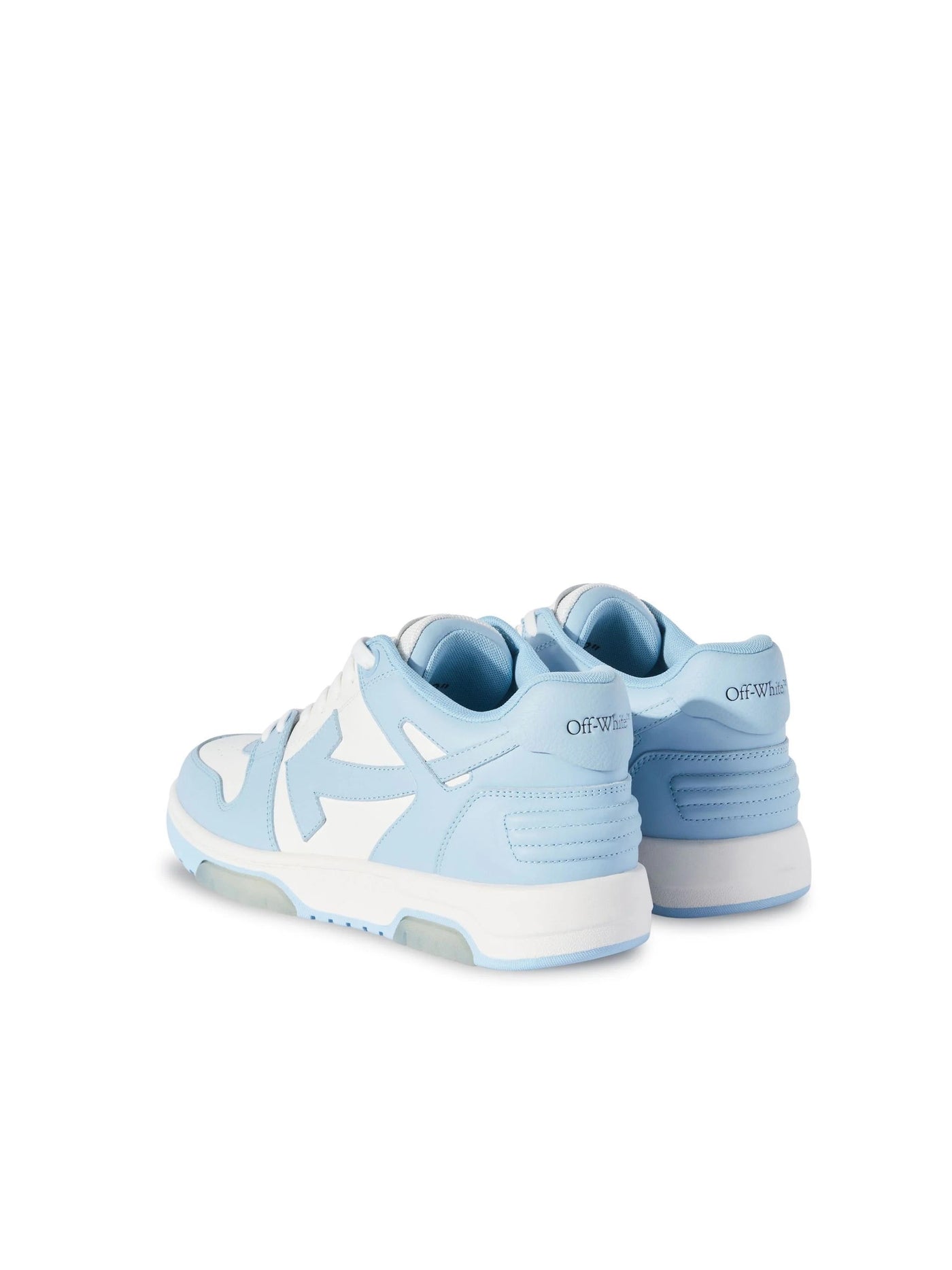 "OFF" SNEAKER BABYBLUE AND WHITE