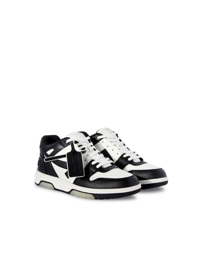 "OFF" SNEAKER BLACK AND WHITE