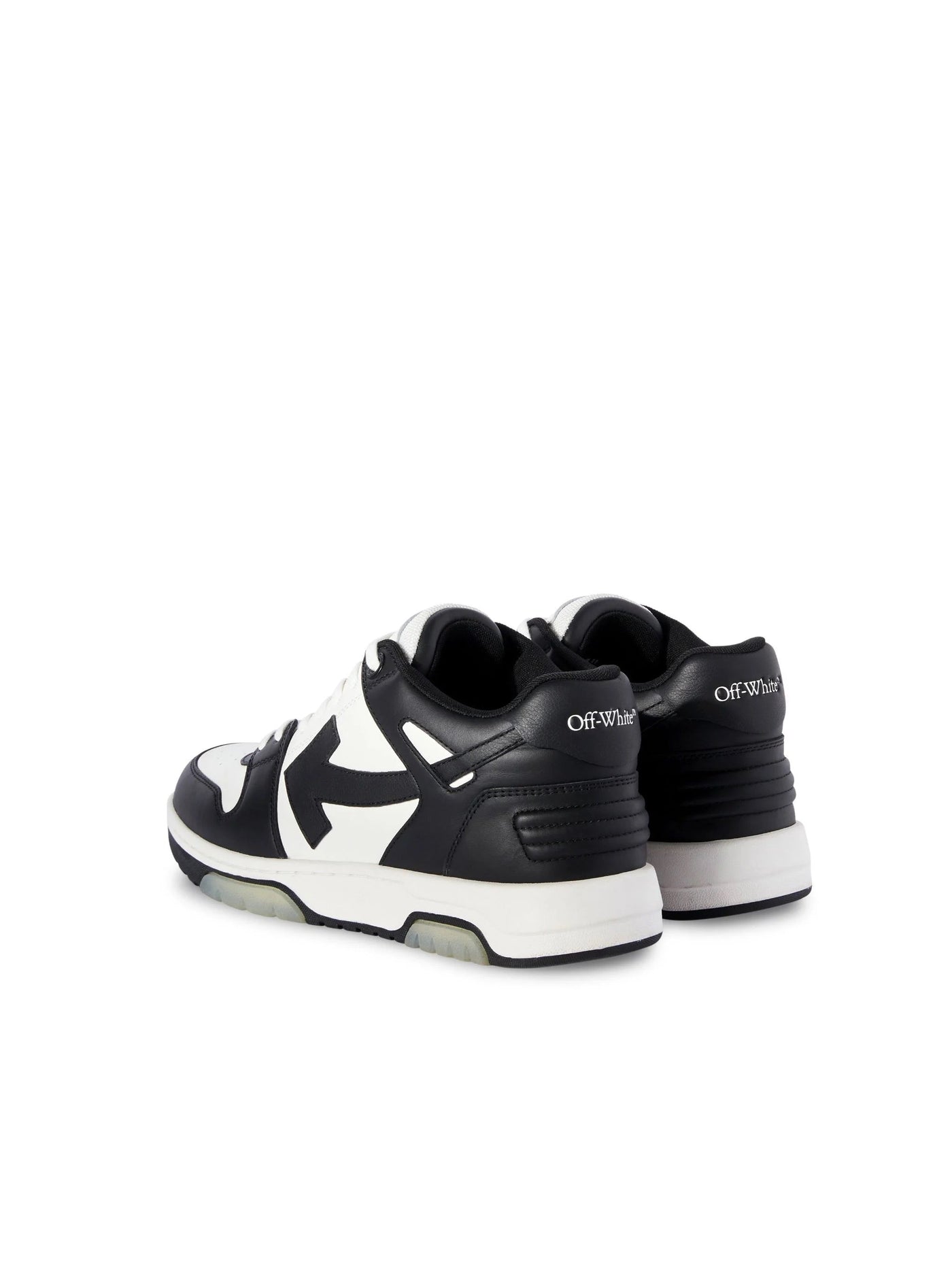 "OFF" SNEAKER BLACK AND WHITE