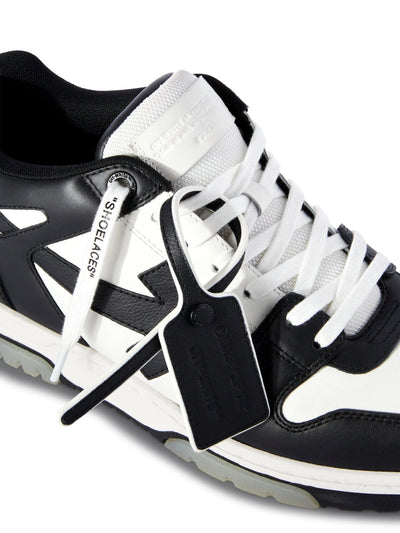 "OFF" SNEAKER BLACK AND WHITE
