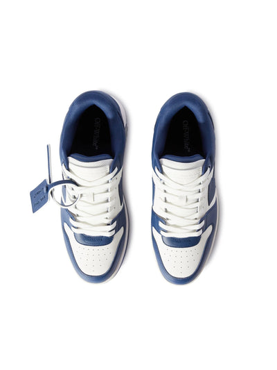 "OFF" SNEAKER BLUE AND WHITE