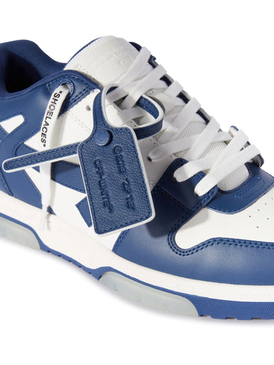 "OFF" SNEAKER BLUE AND WHITE