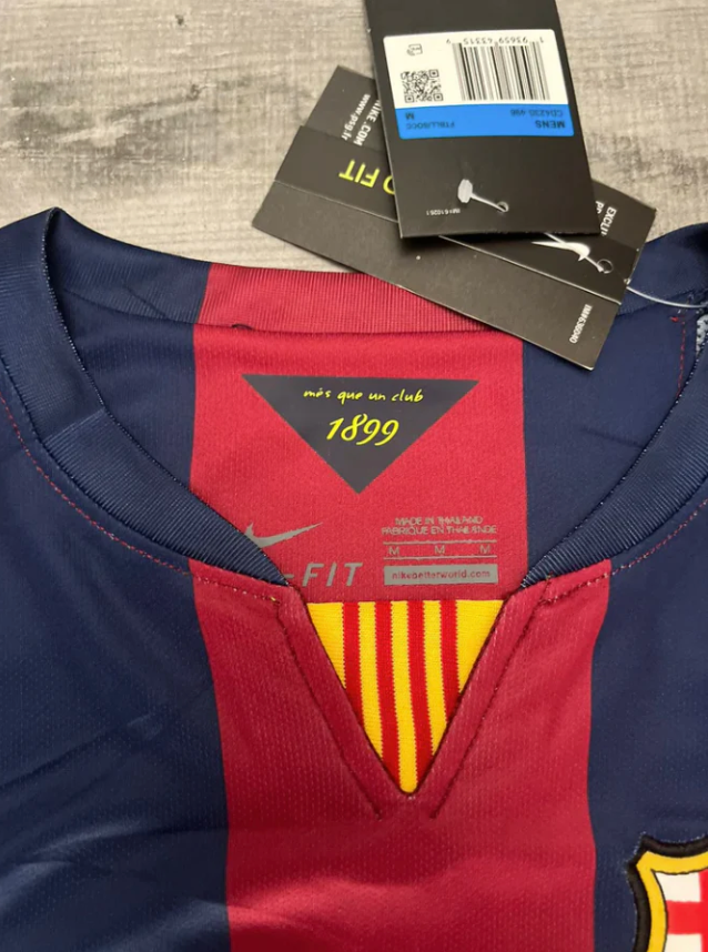 BARCELONA HOME JERSEY 2014/2015