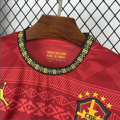 Brazil 2025/26 Jordan Red Special Edition Jersey