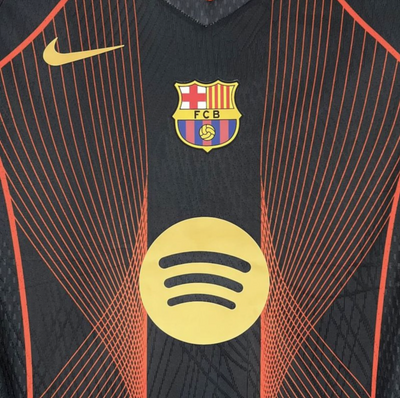 2025/26 Barcelona Black orange Special Edition Jersey