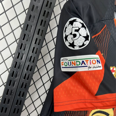 2025/26 Barcelona Black orange Special Edition Jersey