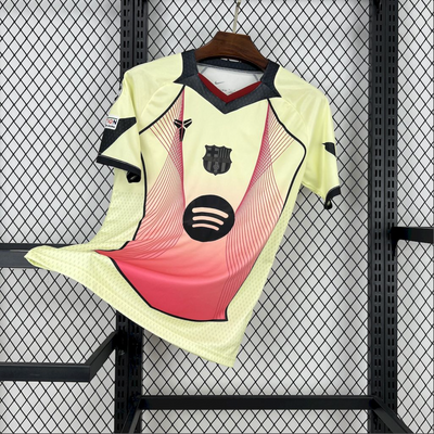 Barcelona 2025/26 Yellow Pink Special Edition Jersey