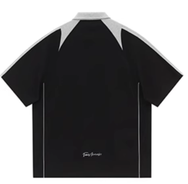 Kurzärmeliges Polo Shirt im Vintage Retro Stil (Unisex)