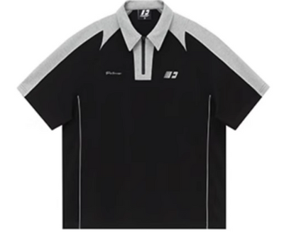 Kurzärmeliges Polo Shirt im Vintage Retro Stil (Unisex)