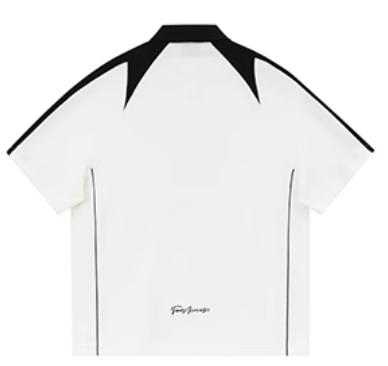 Kurzärmeliges Polo Shirt im Vintage Retro Stil (Unisex)